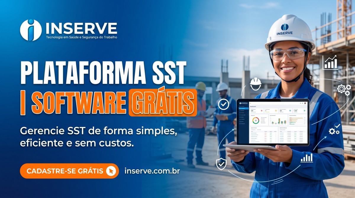 Plataforma SST Grátis: comece sem custo na Inserve