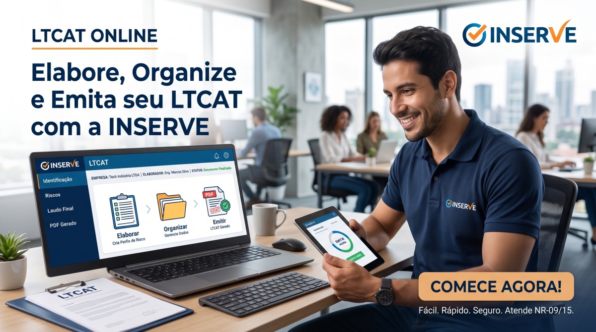 LTCAT Online: organize e emita com eficiência na Inserve