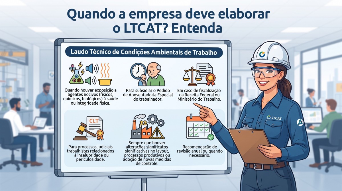 Quando a empresa deve elaborar o LTCAT? Entenda