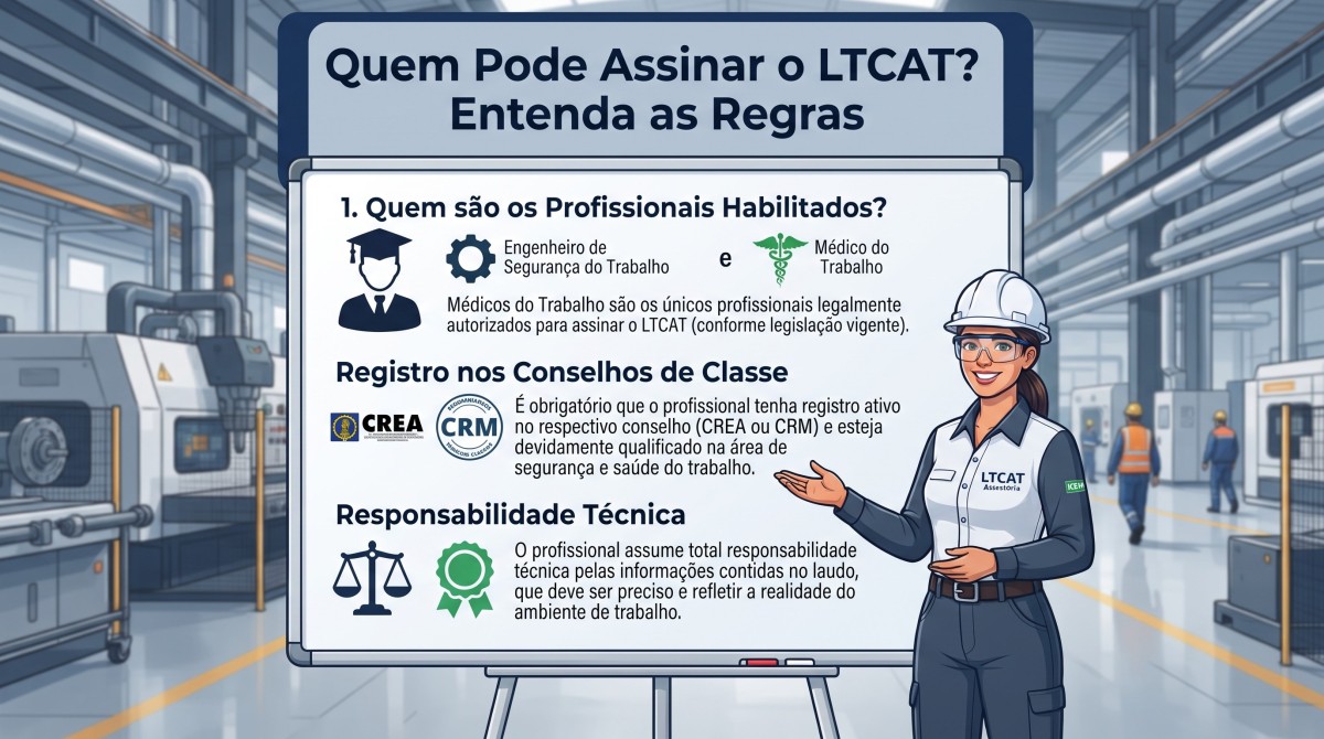Quem Pode Assinar o LTCAT? Entenda as Regras