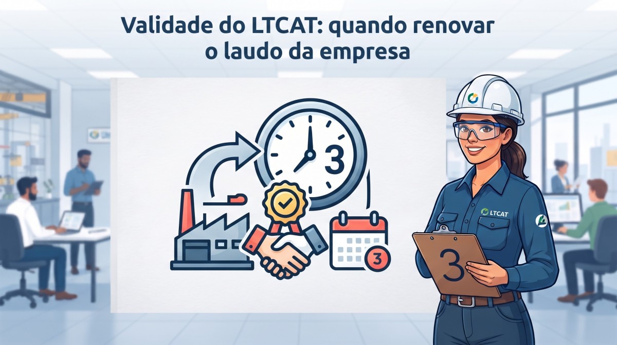 Validade do LTCAT: quando renovar o laudo da empresa