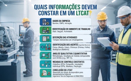 Quais informações devem constar em um LTCAT?