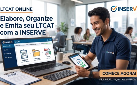 LTCAT Online: organize e emita com eficiência na Inserve