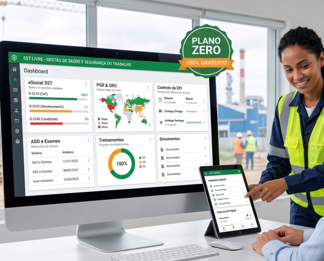Software de SST Grátis | Inserve SST 100% Online